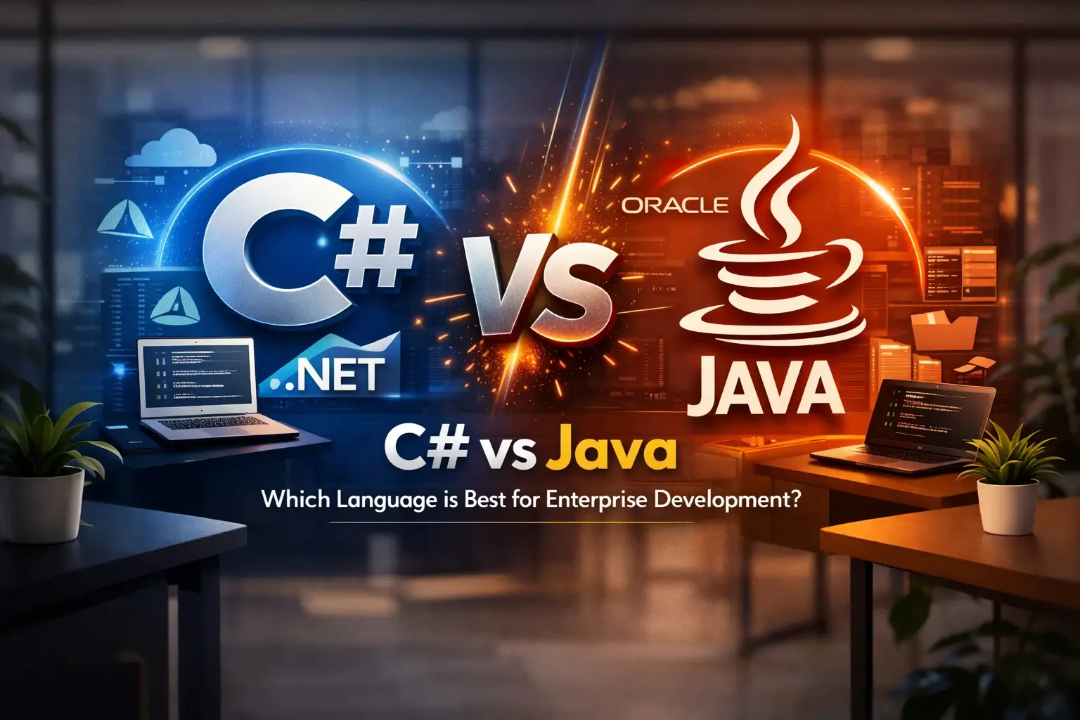 C vs Java for enterprise development