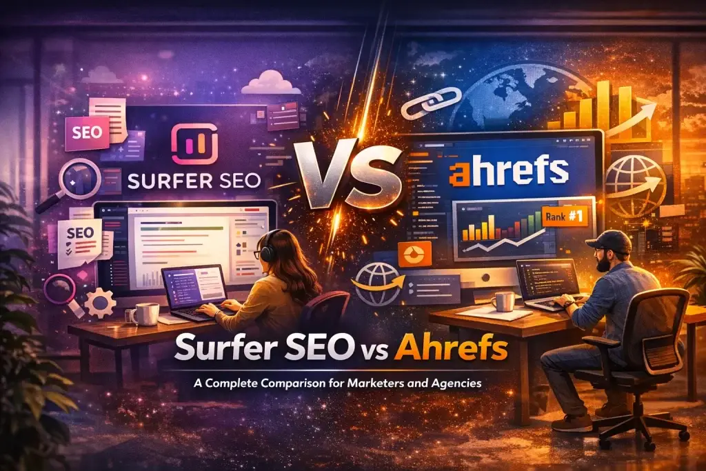 Surfer SEO vs Ahrefs comparison