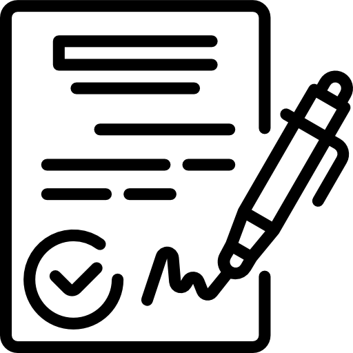 Contract icon