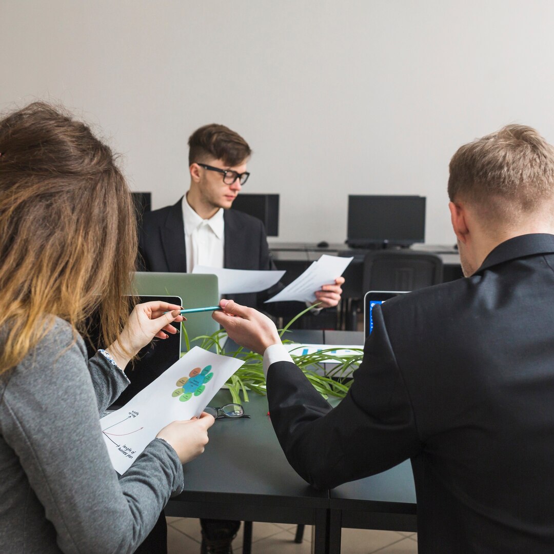 Business people working