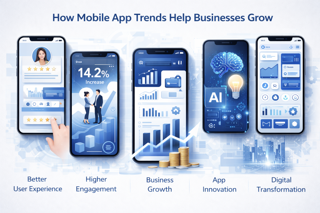 Mobile app trends driving business growth