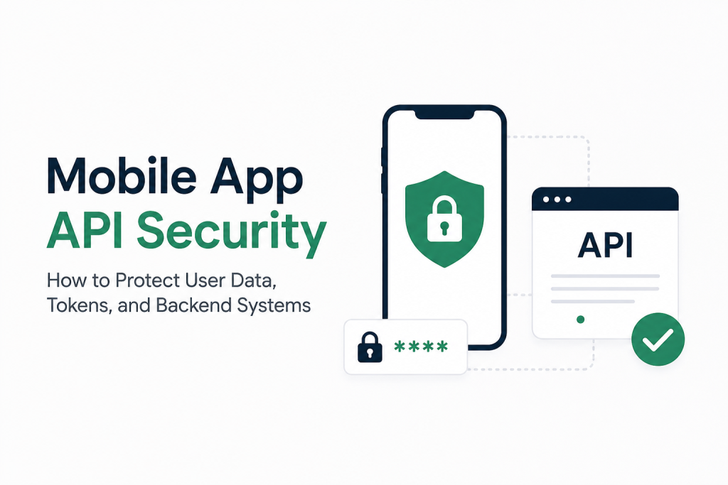 Mobile app API security illustration