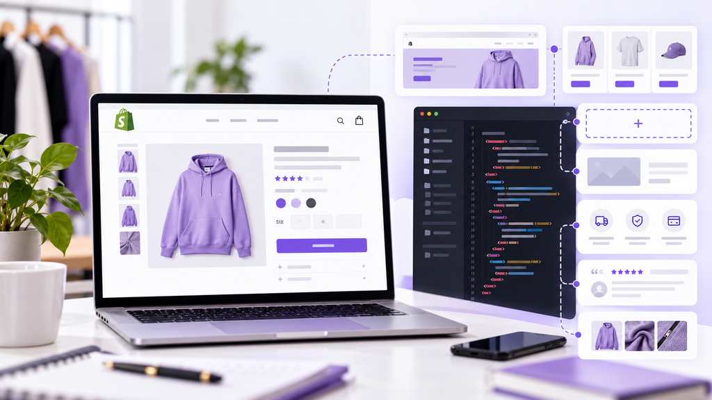 Shopify theme development with reusable storefront components